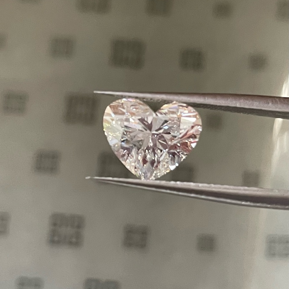 Heart-Shaped Lab grown diamond
